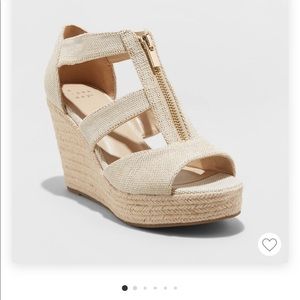 Espadrille Wedge Pump